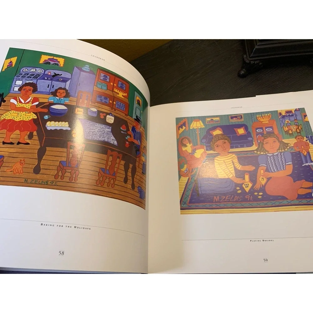 Moments in Jewish Life: The Folk Art of Malcah Zeldis - Hardcover
